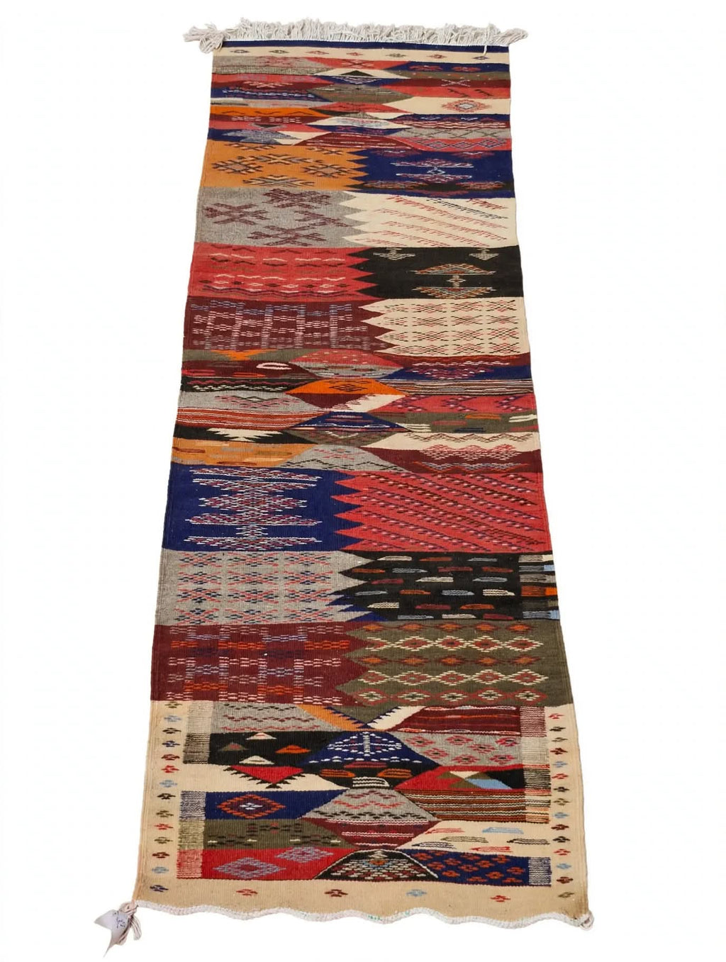 Authentic Handmade Taznakht Runner Rug - 63 x 200 cm