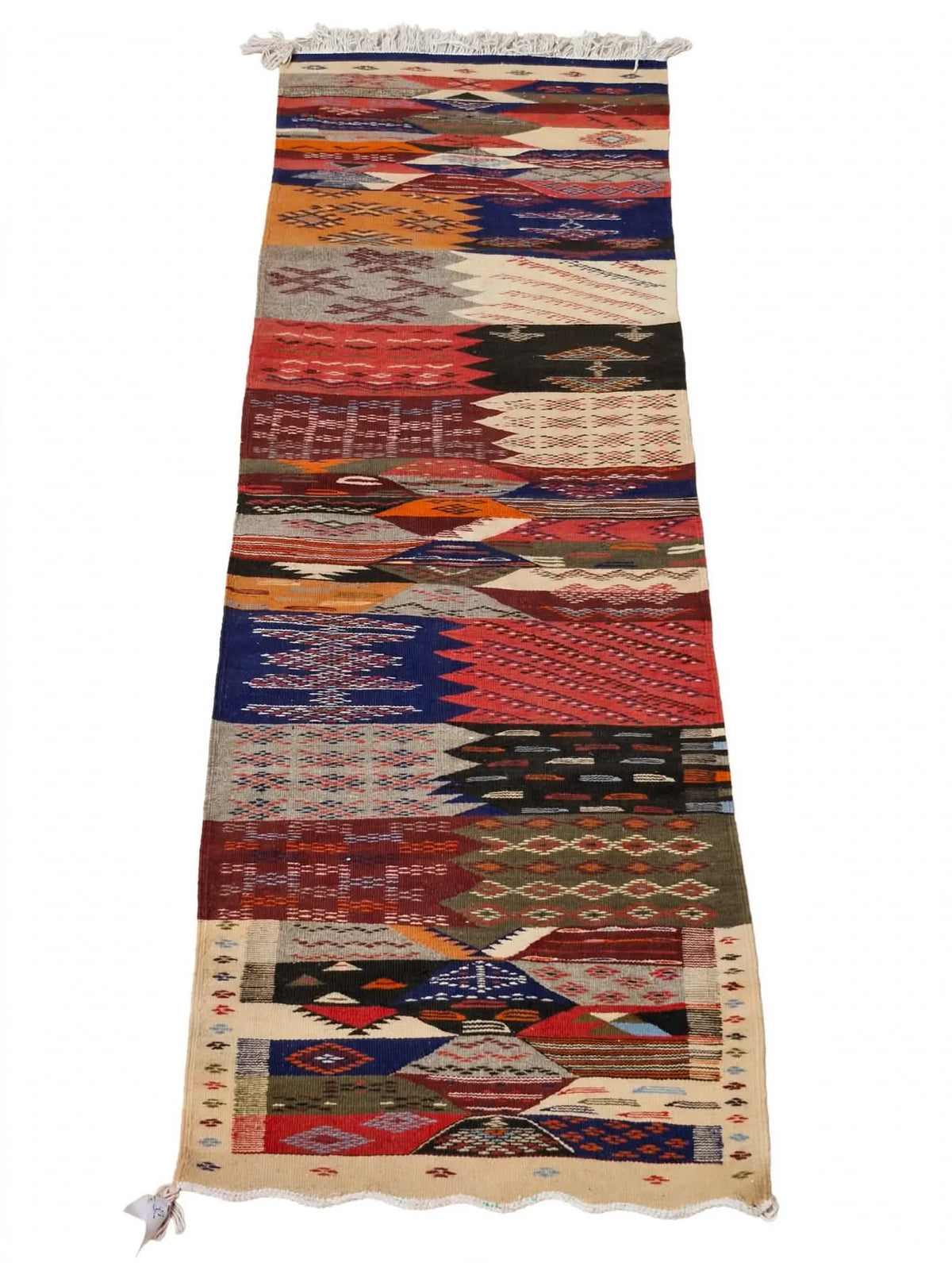 Authentic Handmade Taznakht Runner Rug - 63 x 200 cm